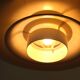 Suspension scandinave Ecophon, métal blanc