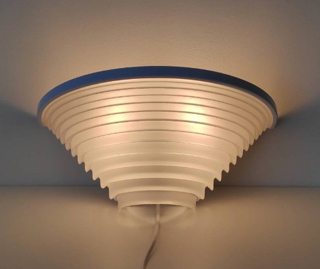 Pair of wall lamps egisto Angelo Mangiarotti