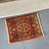 Vintage virgin wool rug