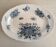 Plat terre de fer ovale