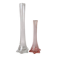Pair of Art Nouveau glass soliflore vases
