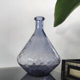 Vintage bubble glass carafe / vase - Italy