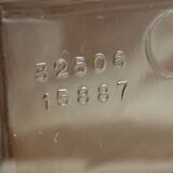 Miroir Space Age avec étagère et tiroirs France années 70