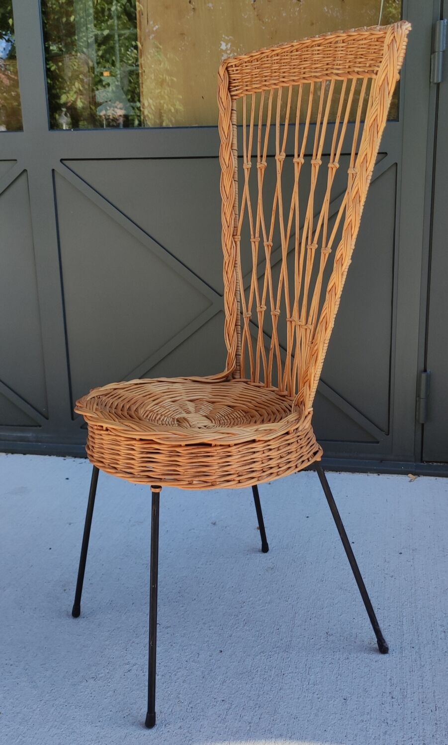 Vintage rattan chair