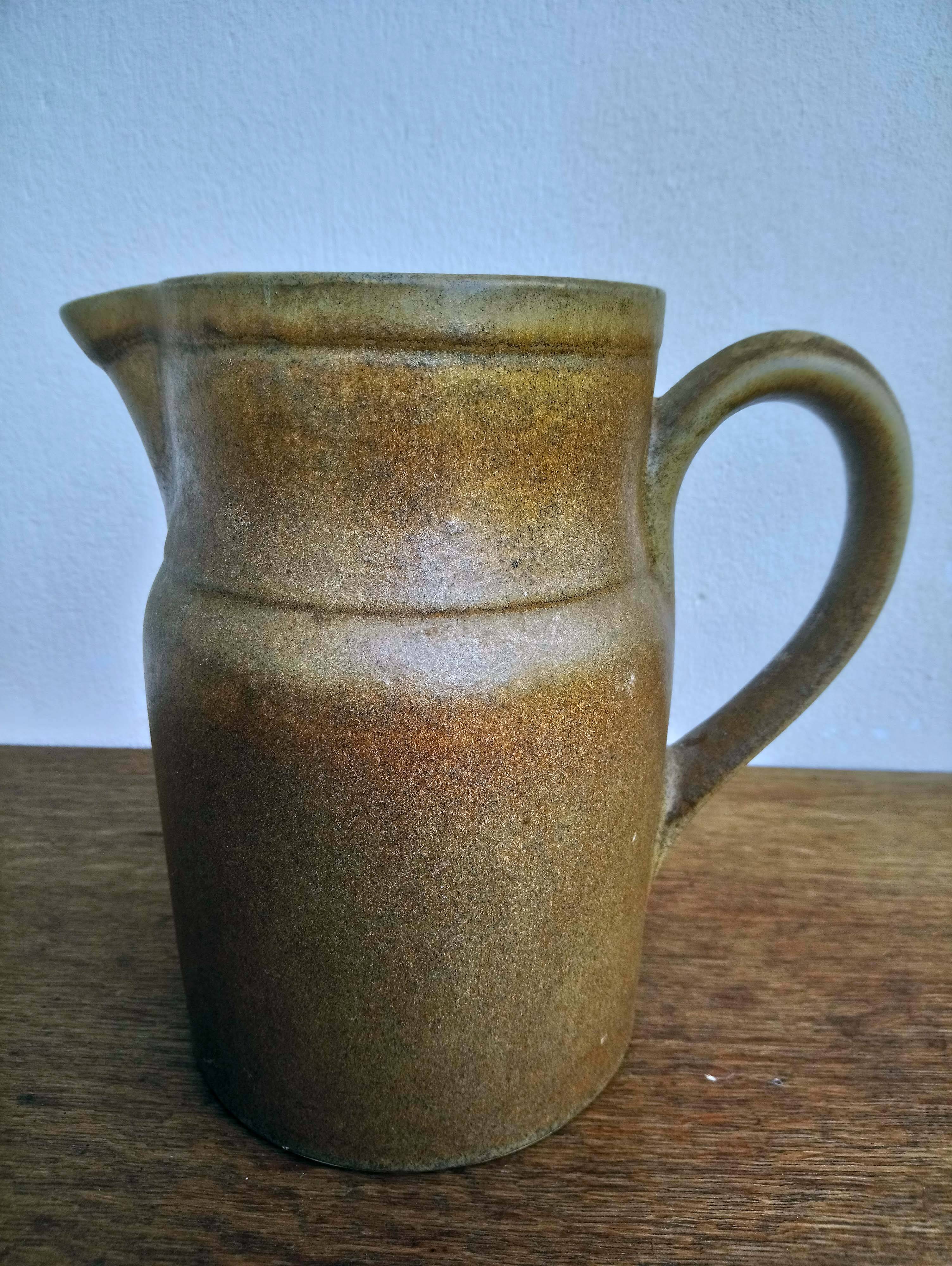 Rare Digoin sandstone pitcher n°4