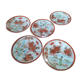 Set de 5 assiettes