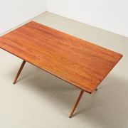 Hans Wegner AT-303 Sawhorse Dining Table for Andreas Tuck Denmark 1955
