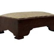 Art Deco footstool foot rest minimalist 30's design
