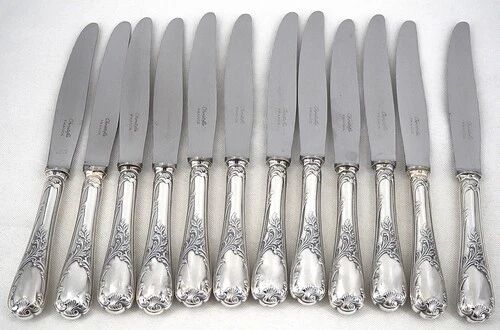 Christofle Marly cutlery set of 142 pieces, silver-plated, in excellent condition, new box.