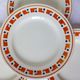 4 flat plates in iron earth of the Salins model Lucette 210831