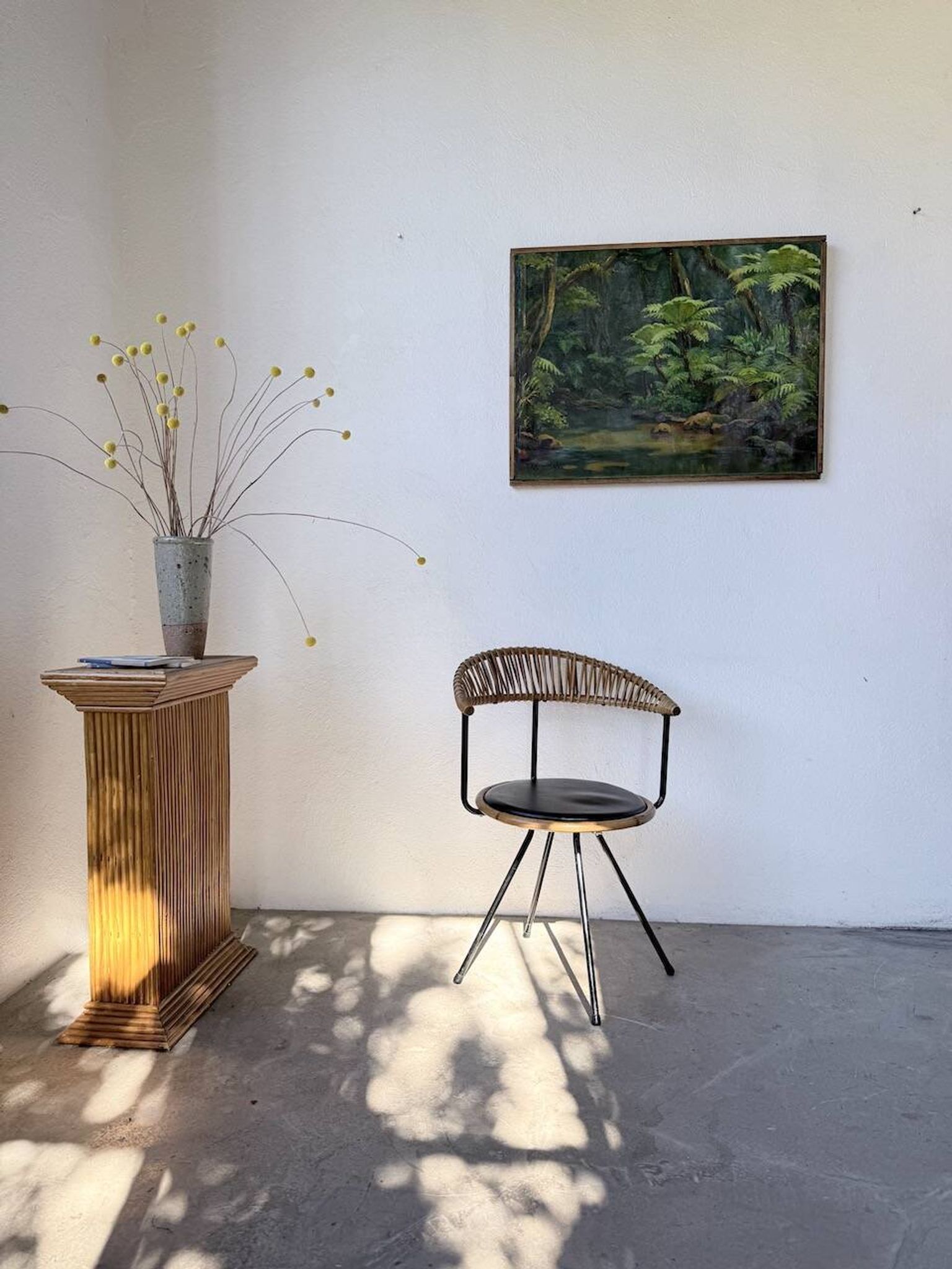 Rattan chair Dirk Van Sliedregt