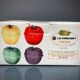 Four Le Creuset ceramic casseroles