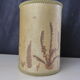 Vintage herbarium lampshade signed C. Loqueneux