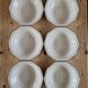 6 Chartwell Churchill vintage beige soup plates