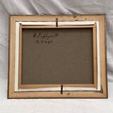 Painting signed Oil on canvas dimension: height: 45 cm - width -54 cm -
