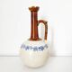 Saint Uze small vase / jug earthenware steel clay