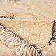 Traditional handmade Moroccan wool rug 250cmx150cm