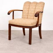 Dining room bench and armchair set, Vienna-Budapest, circa 1930.