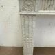 Louis XVI fireplace in 19th century white Carrara marble