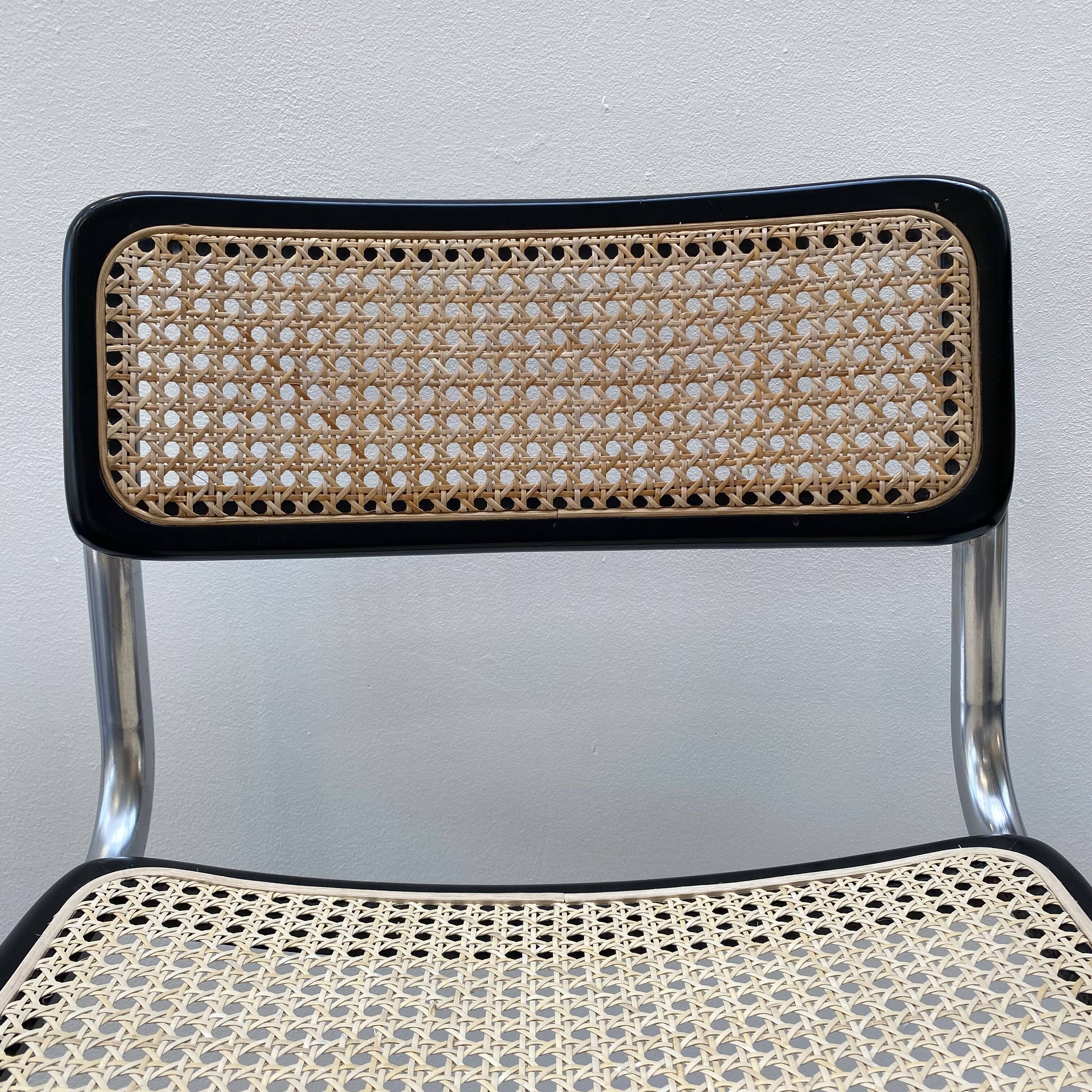 Pair of Marcel Breuer high bar chairs