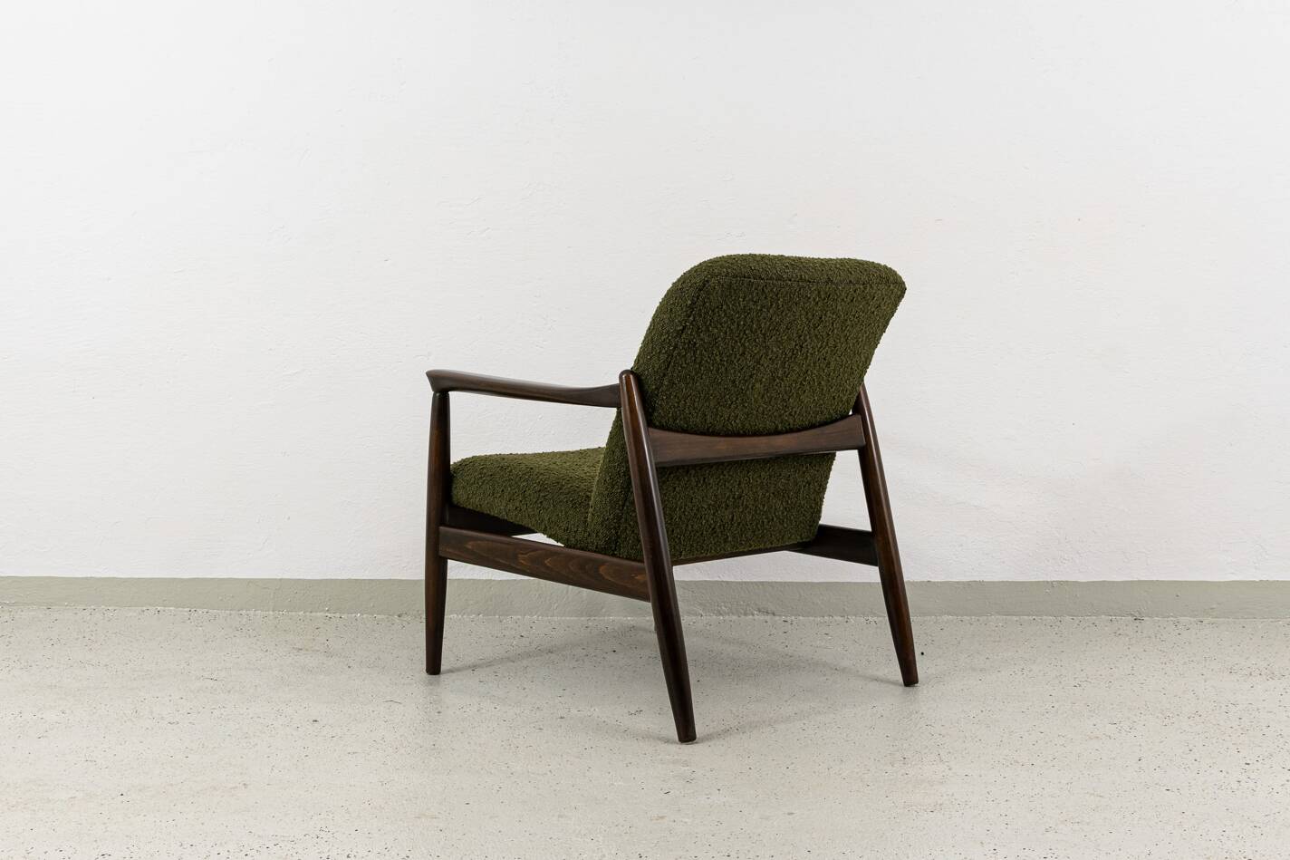 Vintage armchair GFM-64 by Edmund Homa, GFM, Poland, 1960s