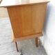 Vintage bedside in light wood