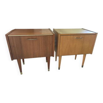 Pair of SEMB bedside tables from the 60s