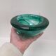 Atoll green bowl by Anna Ehrner for Kosta Boda