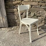 The Baumann Bistrot chair in beech and plywood