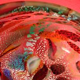 Multi-layered and multi-coloured glass bowl from Murano.