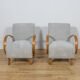 Model 410 armchairs by Jindřich Halabala for Up Závody, 1930s, set of 2