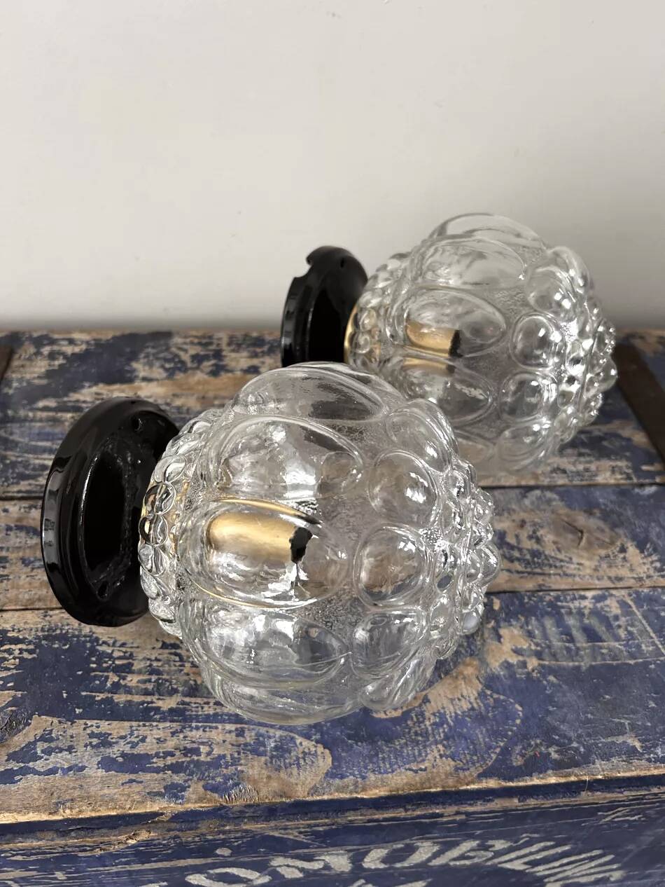 Maire d’appliques murales globe