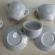 Tete à tete  « martine »  en porcelaine pour enfant pièces de dinette
