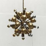 Atomic Brass Ceiling Suspension by Dorothee Becker for Cosack, 1970s.