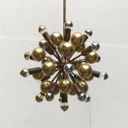 Atomic Brass Ceiling Suspension by Dorothee Becker for Cosack, 1970s.