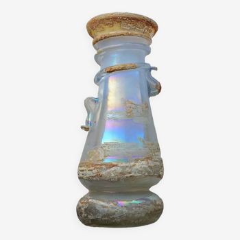 Vase italien en cristal Scavo