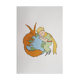 Antoine de Saint-Exupéry: The Little Prince and the Fox Protect the Earth - Lithograph