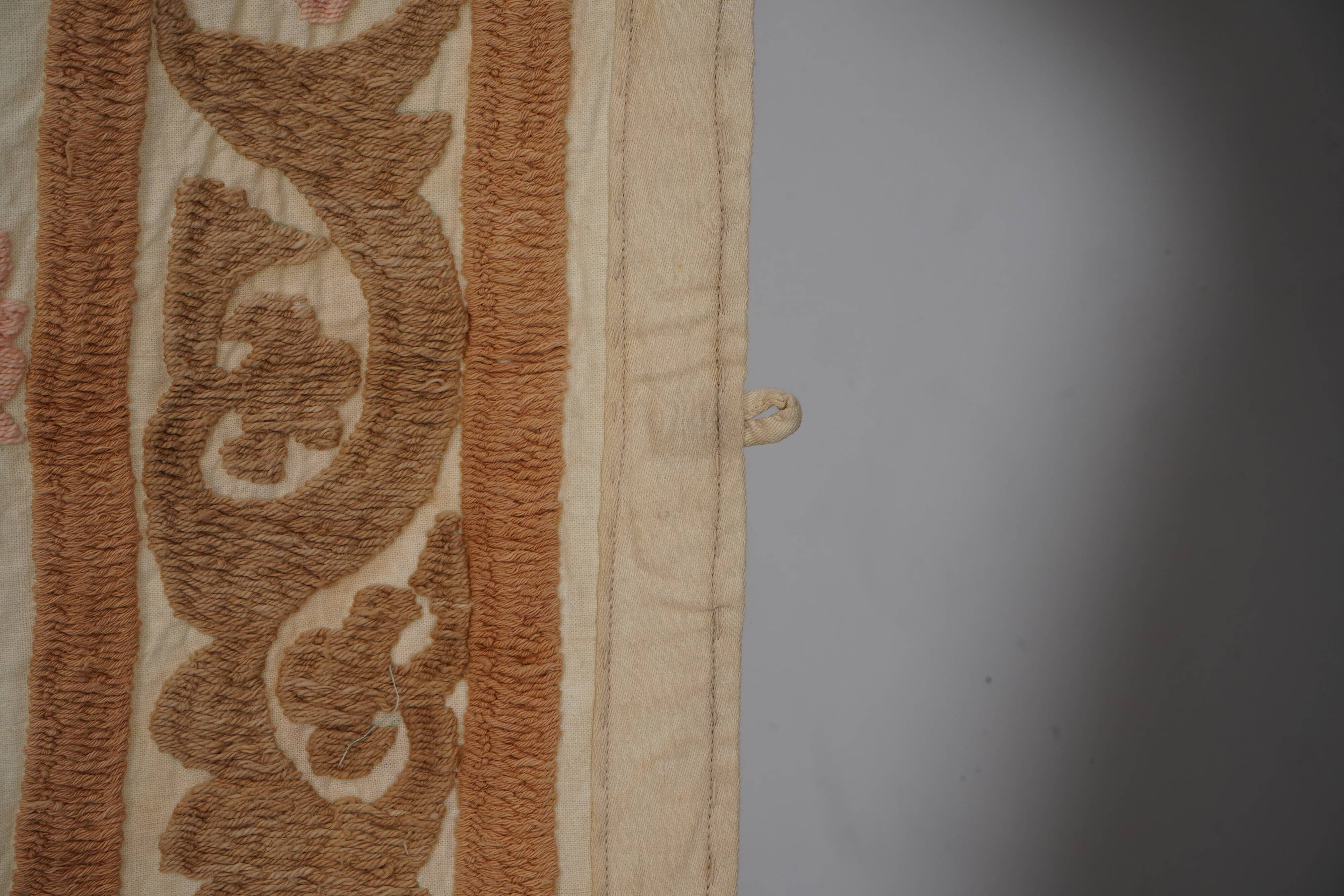 Vintage Turkish hand-knotted rug 114x122 cm