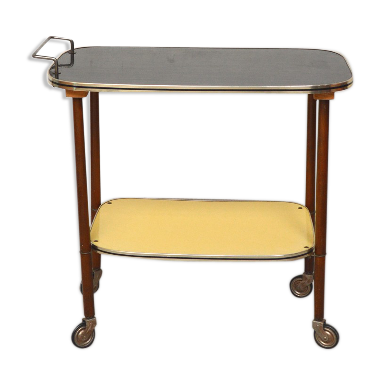 Yellow and black trolley, 1960