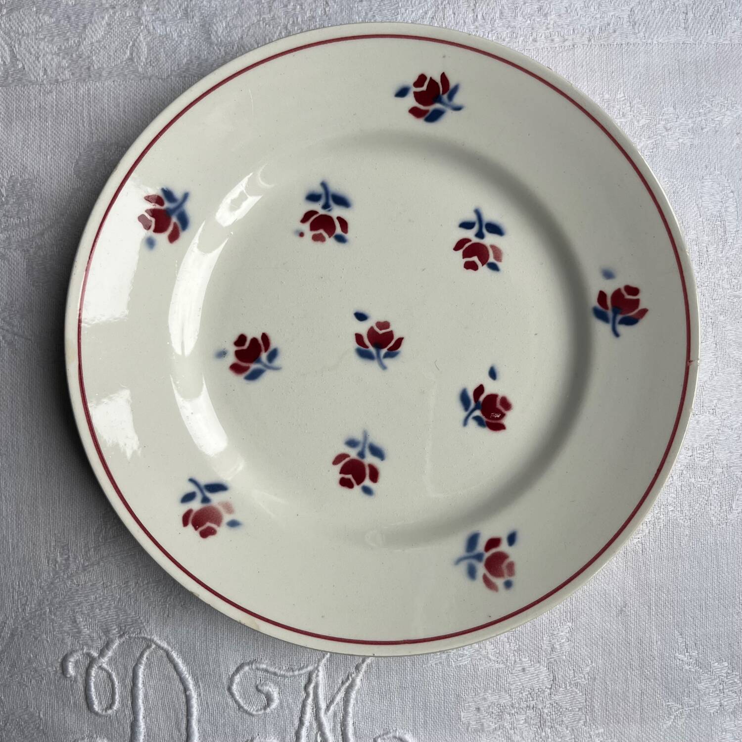 Saint Amand dessert plates