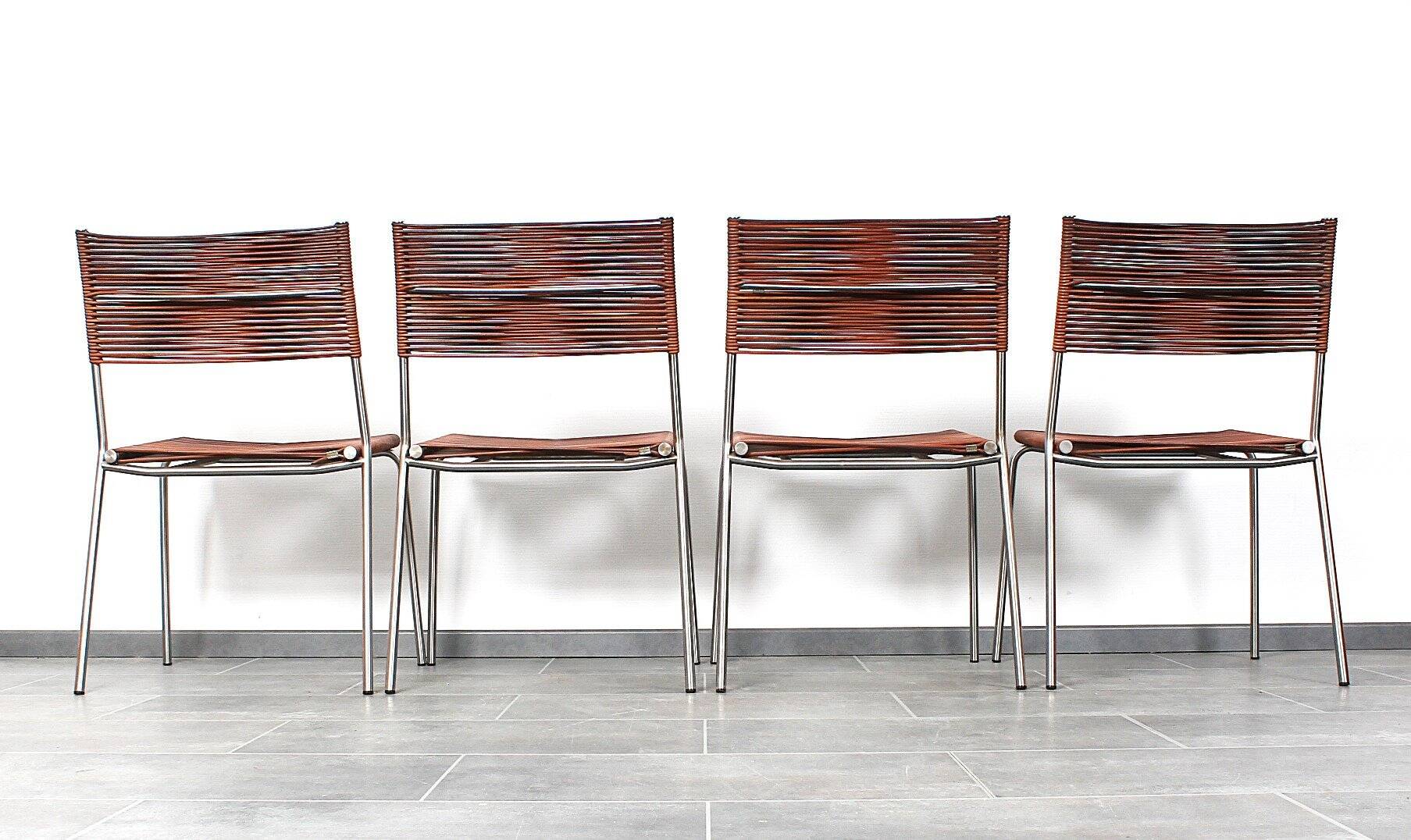 Miss B chair by Tito Agnoli for Bonacina, 1990