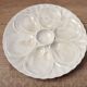 Ensemble de 6 assiettes à huîtres Français Pillivuyt Porcelaine blanche classique Mid Century 4514