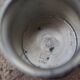 Concorde branded pewter whiskey jigger