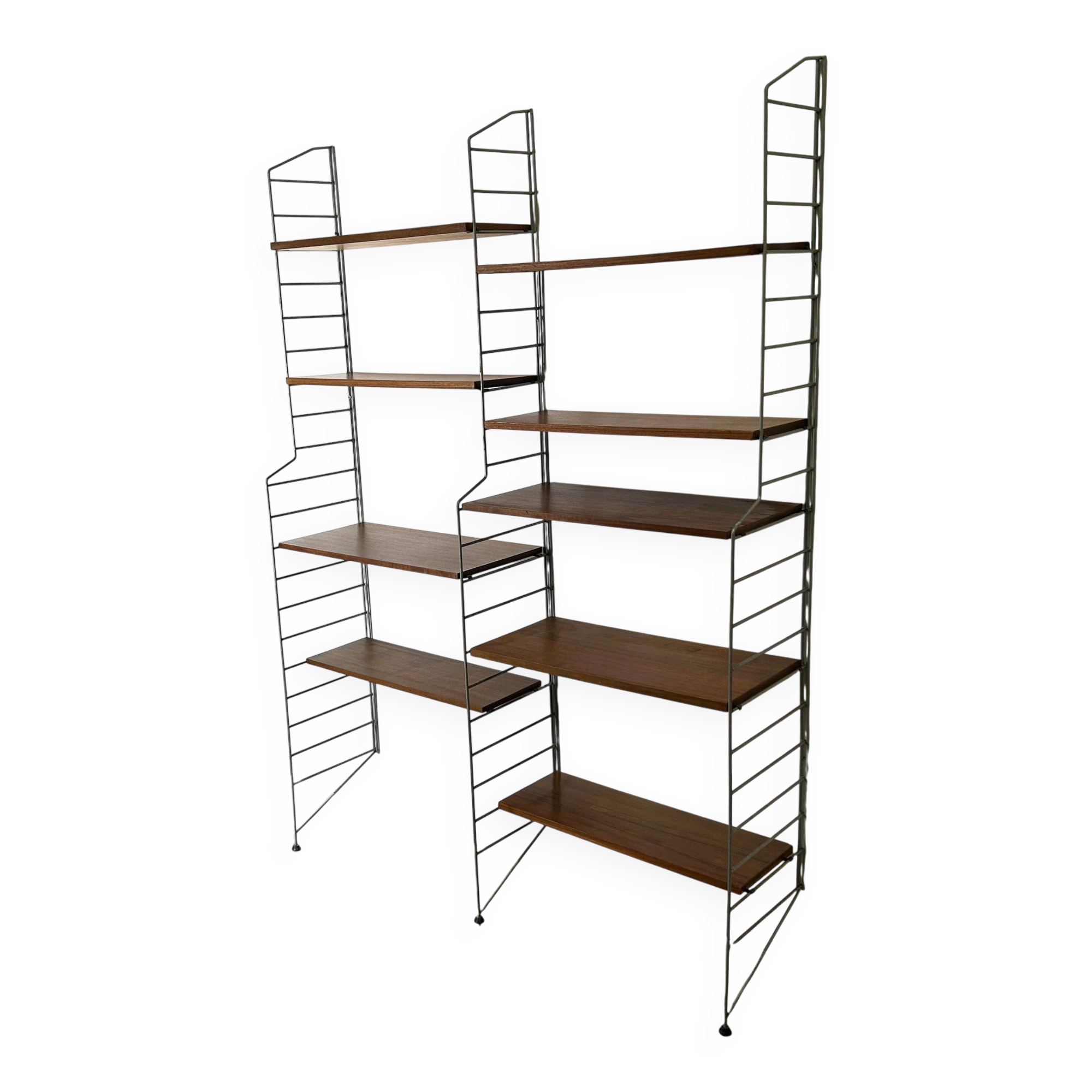 1960s Mid-Century shelving system by Brianco