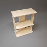 Vintage travertine book case, 1970s.