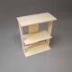 Vintage travertine book case, 1970s.