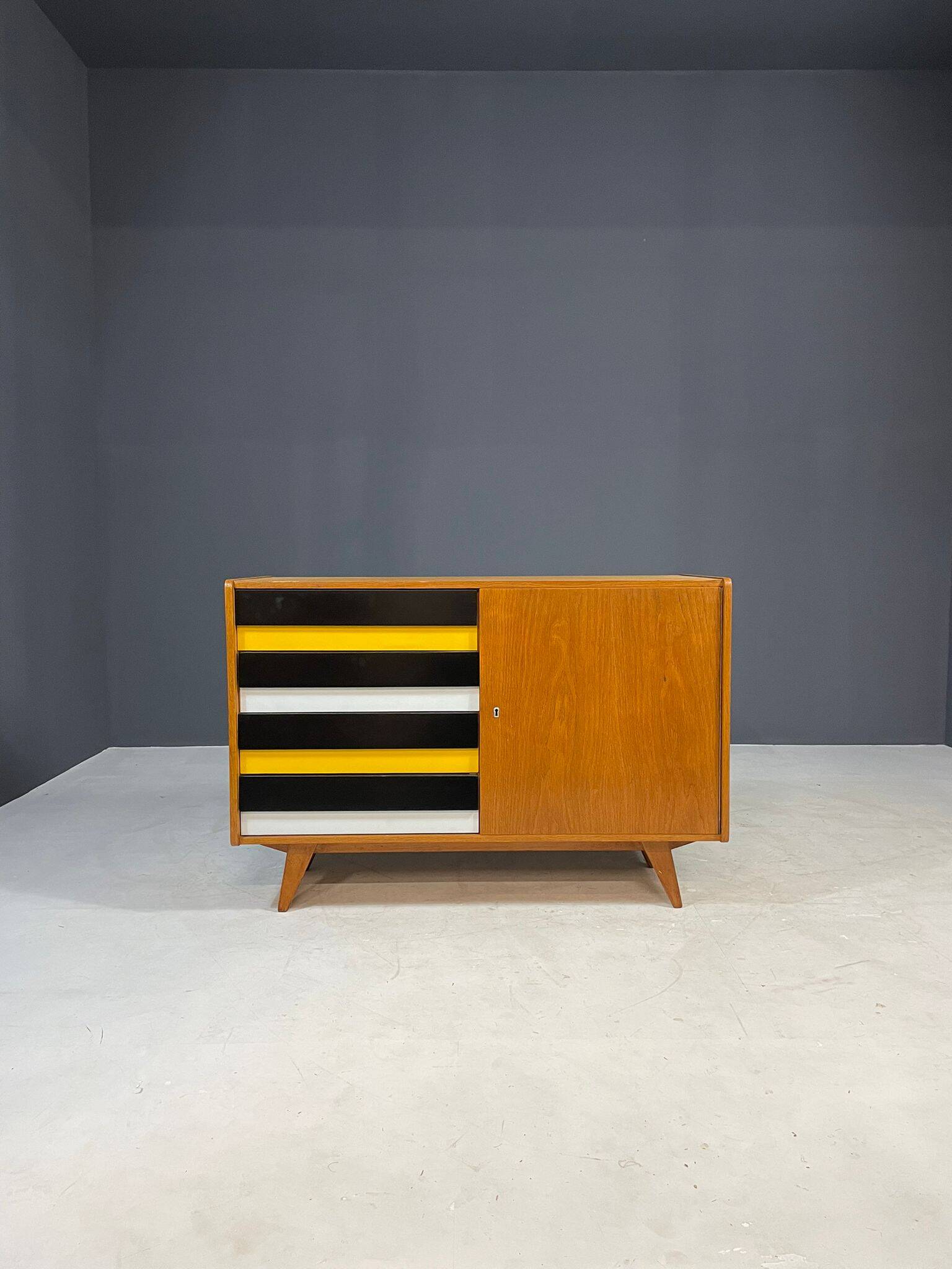 U-458 Sideboard by Jiří Jiroutek, Czechoslovakia, 1960s