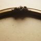Oval frame in wood and gilded stucco in Louis XVI style - late 19th century