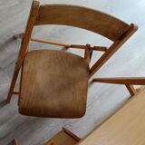 Desk 3 vintage drawers and its chair