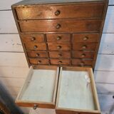 Watchmaker's workshop cabinet with drawers